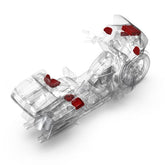 Rockford Fosgate Audio - Bundles Rockford Fosgate 1998-2013 Road Glide® Ultra Source Unit, 6 Speaker & Amp Kit